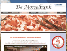 Tablet Screenshot of mosselbank.nl